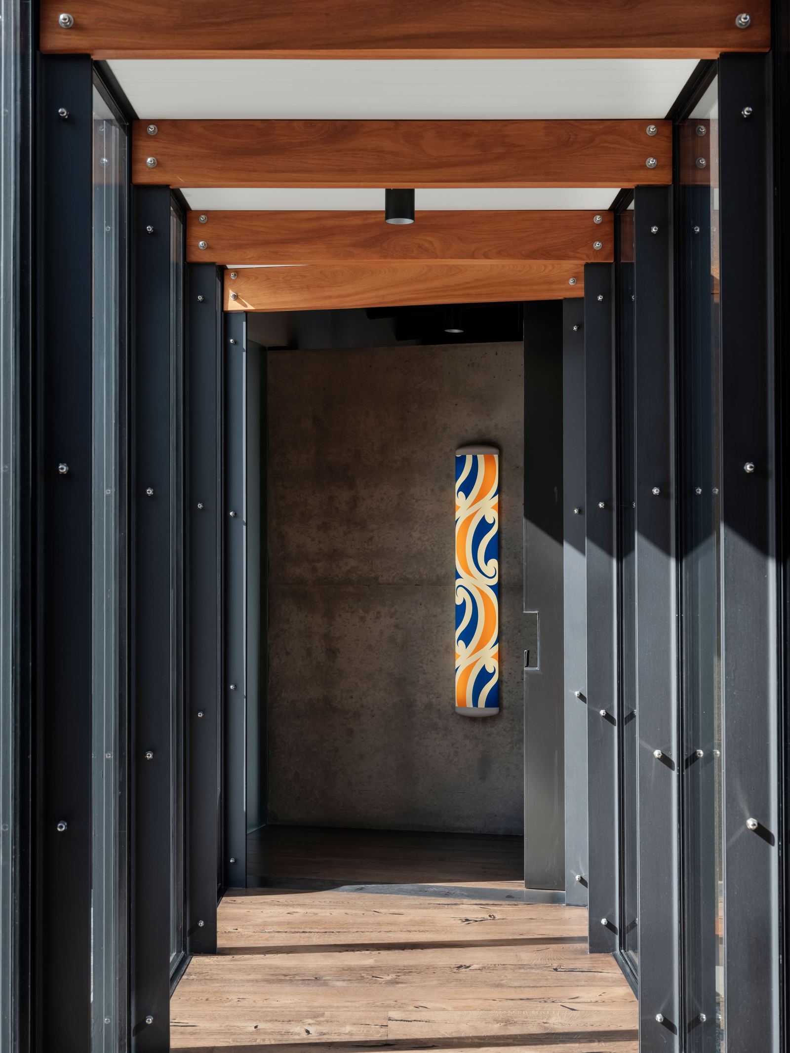 Lake House, Arrowtown – three-pod home with sheltered courtyards by AW Architects – image 7