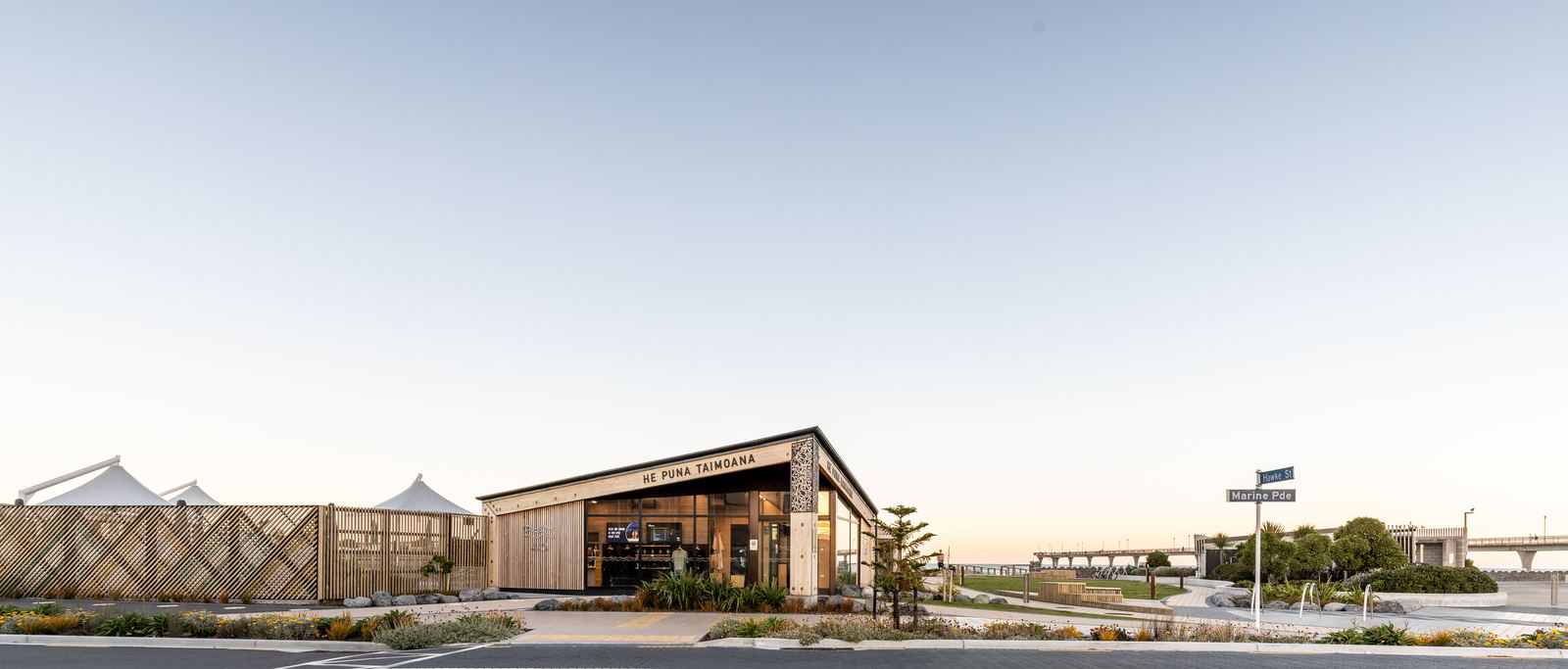 He Puna Taimoana hot pools, New Brighton – coastal public baths by AW Architects – image 4