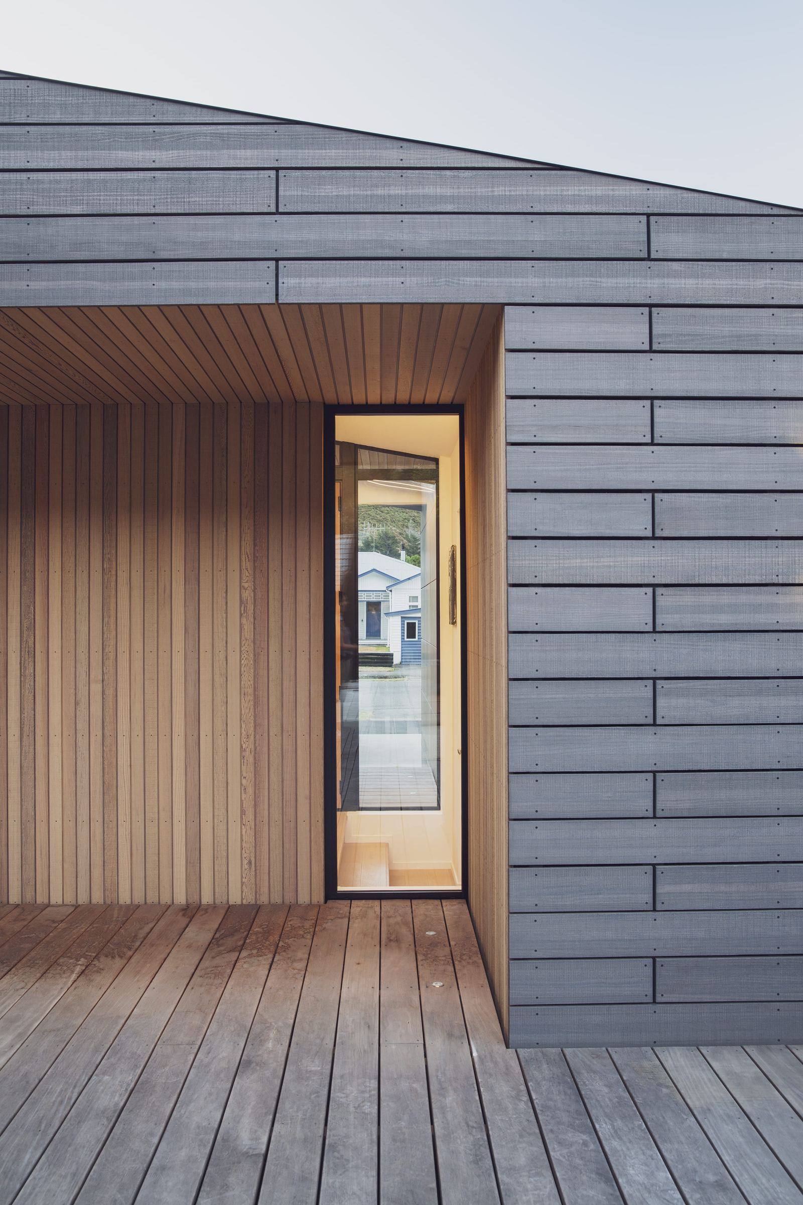 Sumner Suburban Cottage – prefabricated Christchurch home with oak floors and birch interiors by AW Architects