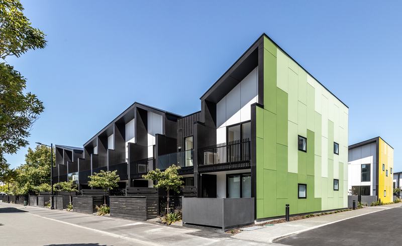 350 Colombo masterplan, Sydenham – medium-density housing with retail and terraces by AW Architects