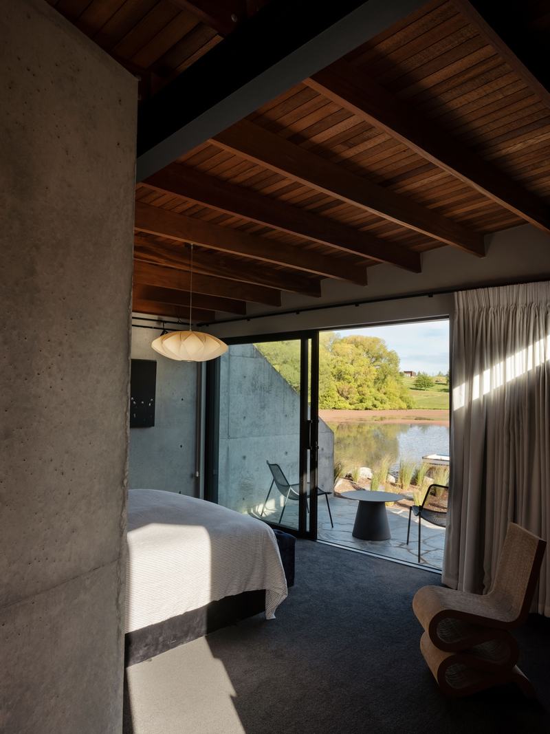 Lake House, Arrowtown – three-pod home with sheltered courtyards by AW Architects – image 9