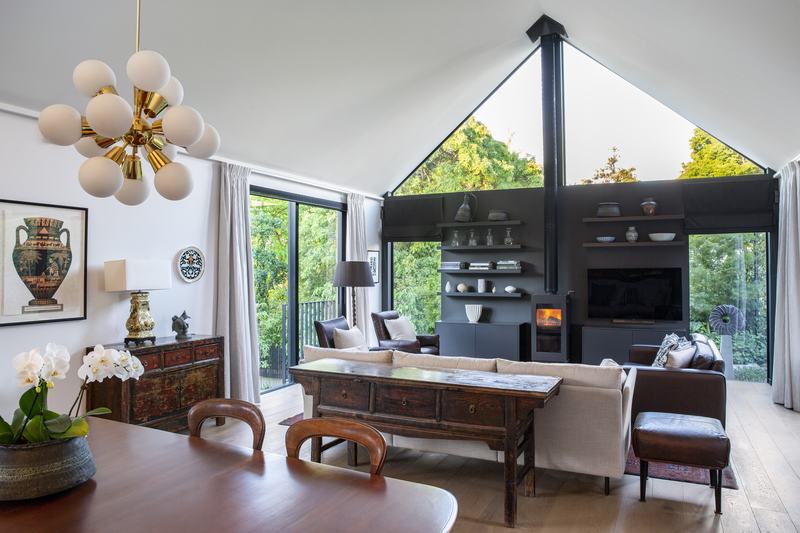 River House, Fendalton – cedar-clad Christchurch home beside the Wairarapa Stream by AW Architects – image 8