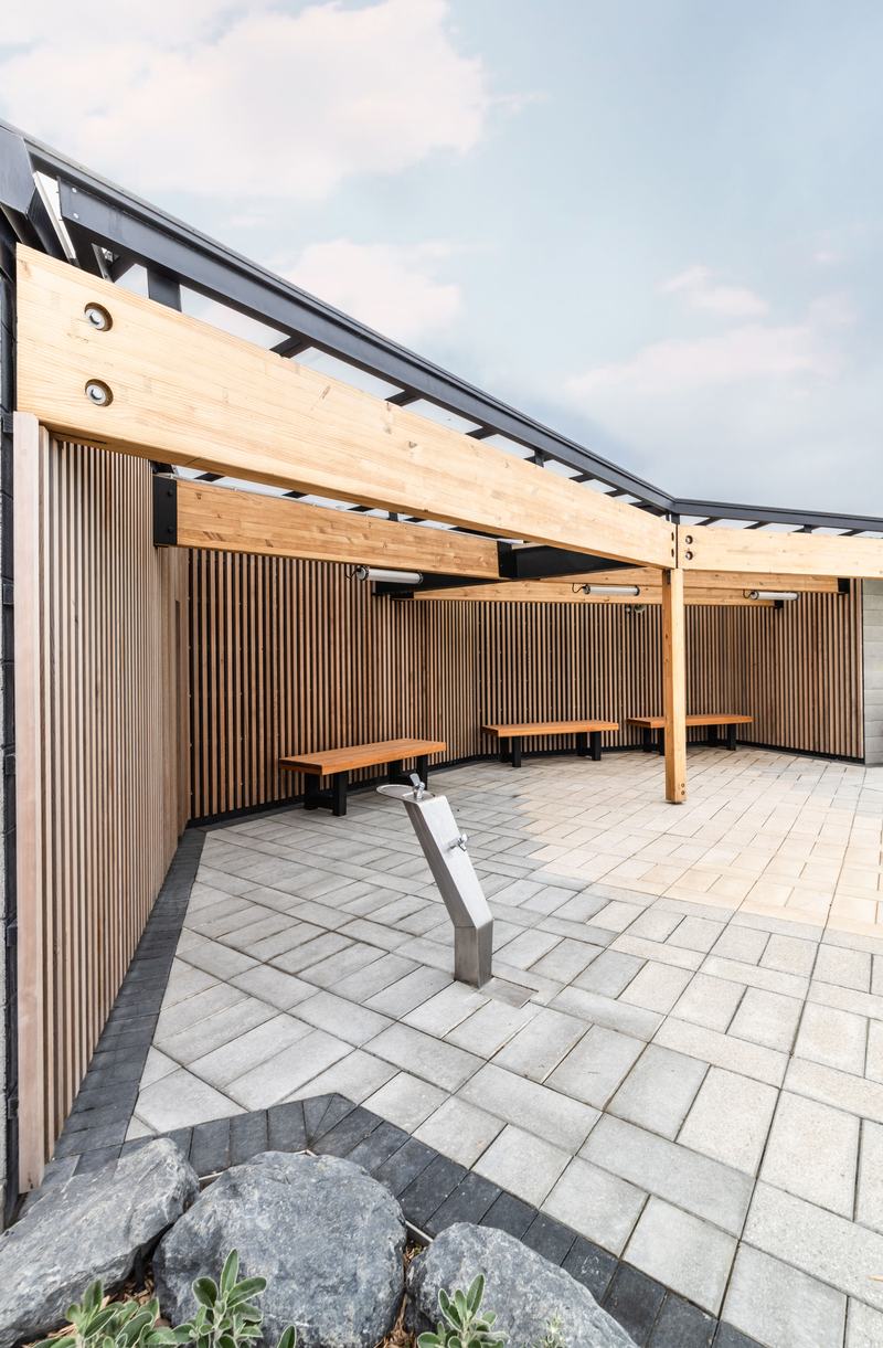 He Puna Taimoana hot pools, New Brighton – coastal public baths by AW Architects – image 8