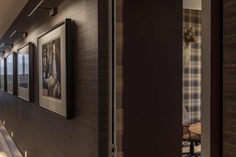 Mainland Capital office – Christchurch workplace with leather, timber and brass interiors by AW Architects – image 5