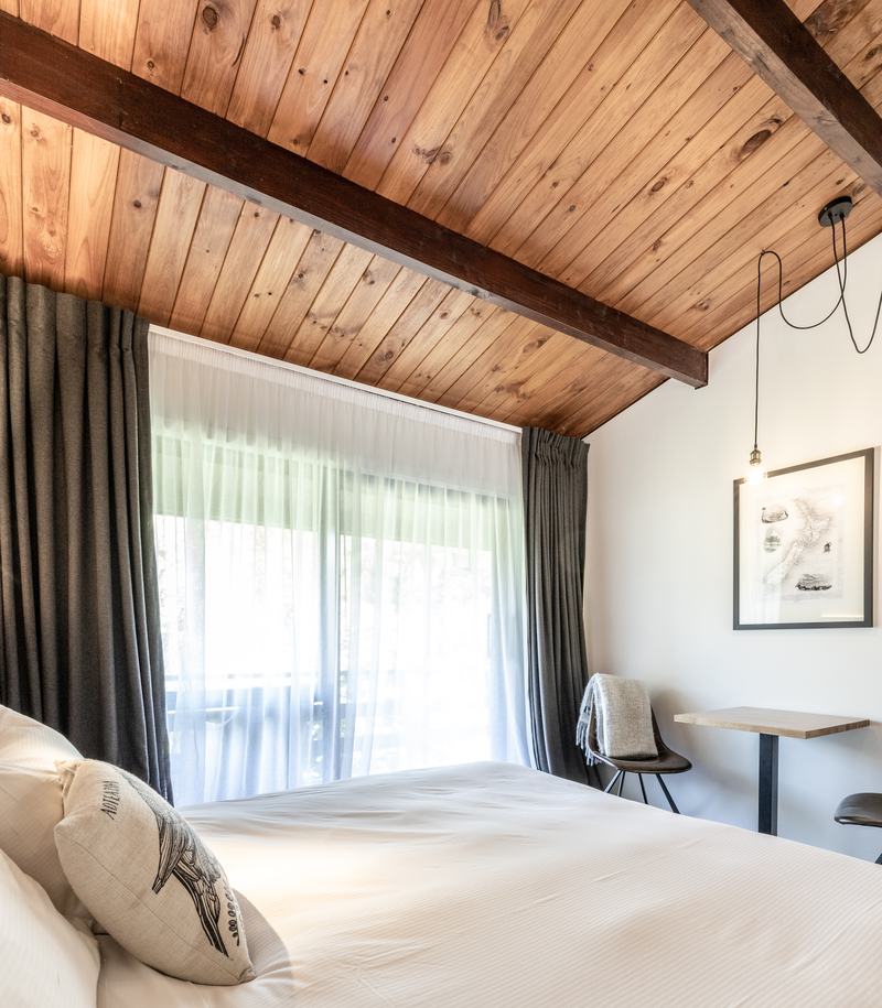 Maruia Hot Springs – alpine resort renovation with timber and stone interiors by AW Architects – image 8
