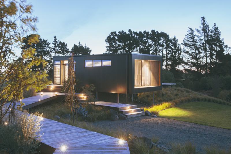 North Canterbury House – prefabricated rural home following the landscape by AW Architects – image 3