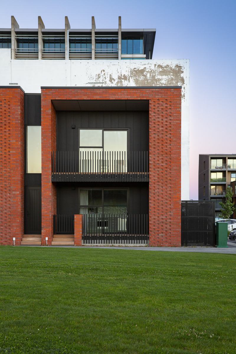 Ōtākaro East Frame Housing, 212 Cashel – Christchurch medium-density housing with brick detailing by AW Architects – image 5