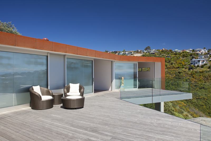 Redcliffs House – coastal Christchurch home in weathered Cor-Ten steel by Andrew Watson, AW Architects – image 5