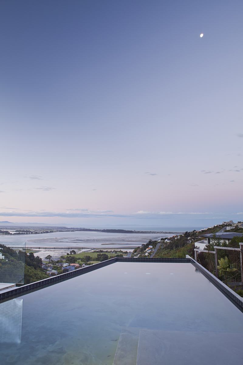 Redcliffs House – coastal Christchurch home in weathered Cor-Ten steel by Andrew Watson, AW Architects – image 9