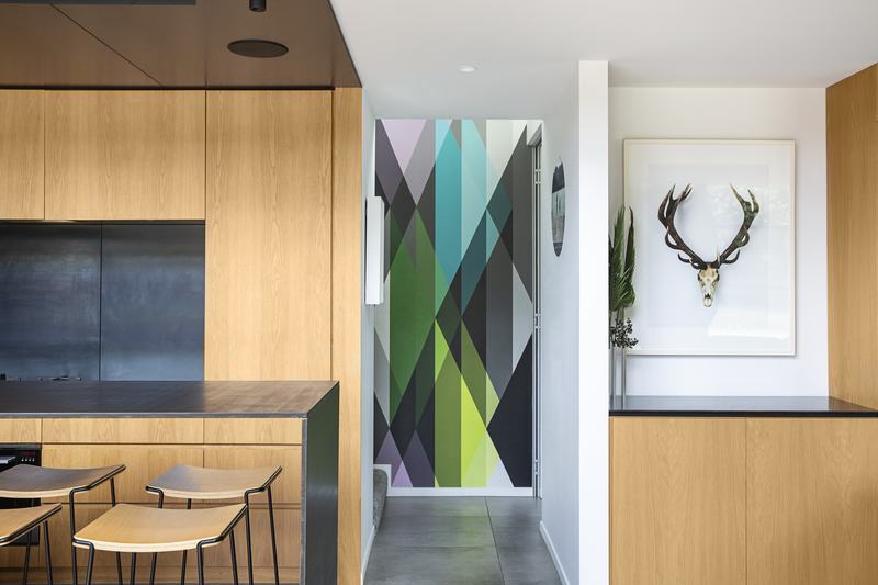Walnut Ave, Strowan – Christchurch house with concrete walls and colourful interiors by AW Architects – image 6