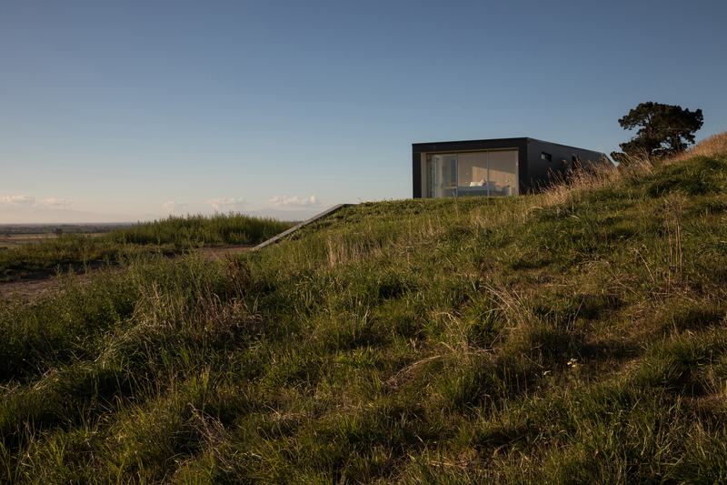 Tai Tapu House – sculptural Port Hills home with black cladding by AW Architects – image 2